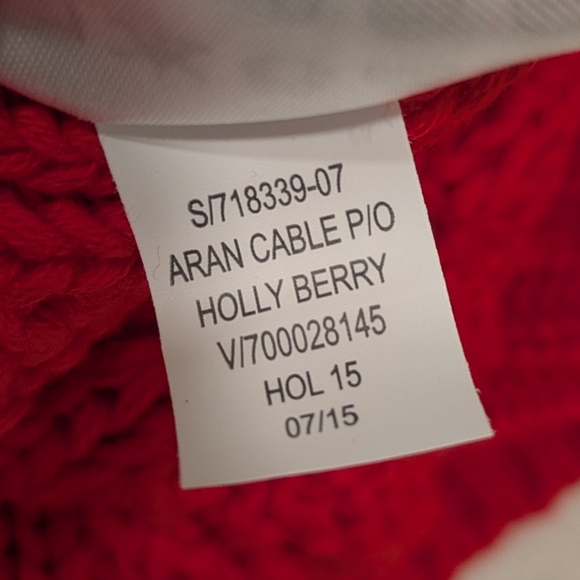 GAP Cable Knit Crewneck Sweater - Picture 5 of 6